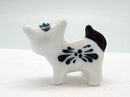 Animals Miniatures Blue Standing Cat - ScandinavianGiftOutlet