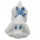 Animals Miniatures Delft Blue Happy Dog - ScandinavianGiftOutlet