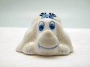 Animals Miniatures Delft Blue Happy Dog - ScandinavianGiftOutlet