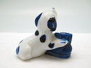 Animals Miniatures Delft Blue Dog In Shoe - ScandinavianGiftOutlet
