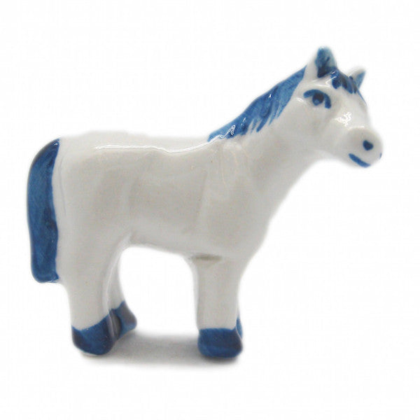 Porcelain Animals Miniatures Horse Color - ScandinavianGiftOutlet