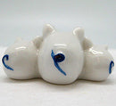 Porcelain Animals Miniatures Delft Blue Pig - ScandinavianGiftOutlet