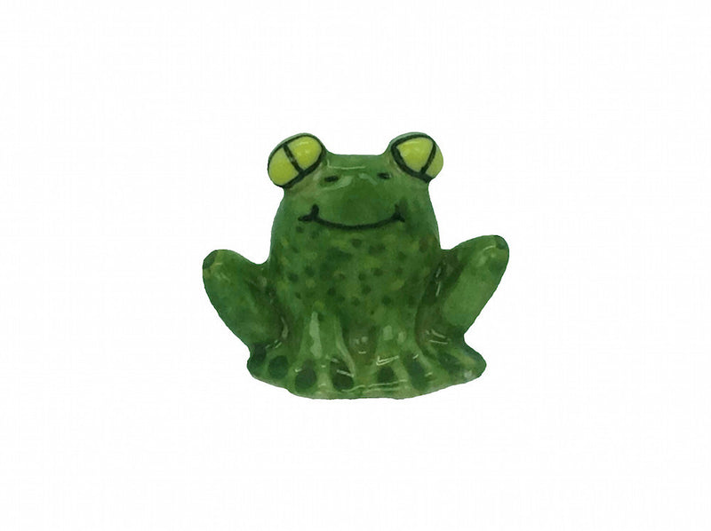 Ceramic Miniature Ceramic Frog - ScandinavianGiftOutlet