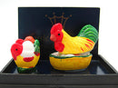 Animal Miniature Chickens In Mini Gift Box - ScandinavianGiftOutlet