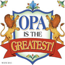 German Gift Idea Opa Magnetic Gift Tile - ScandinavianGiftOutlet