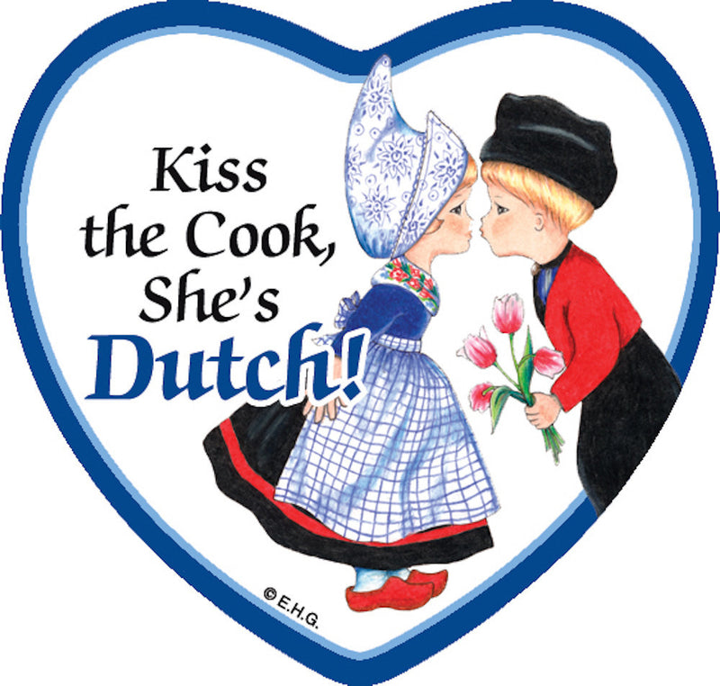 Fridge Tile: Dutch Cook - ScandinavianGiftOutlet