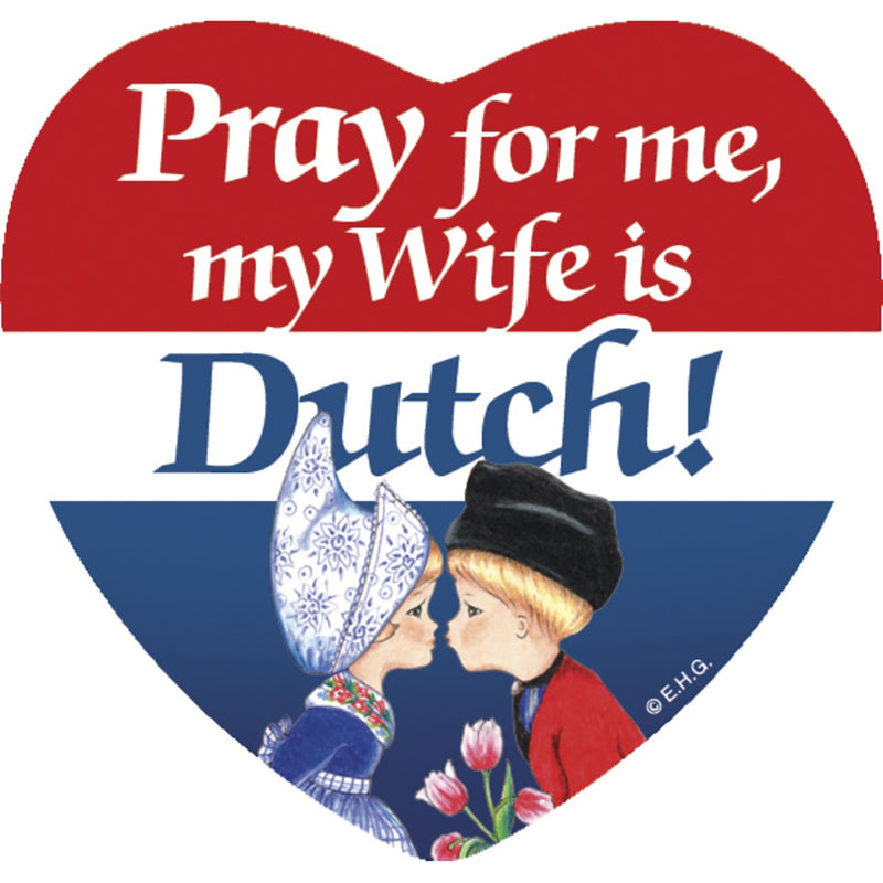 Fridge Tile: Dutch Wife - ScandinavianGiftOutlet