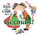 Magnetic Tile: German Cook - ScandinavianGiftOutlet