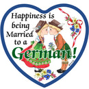 Magnetic Tile: Married to German - ScandinavianGiftOutlet