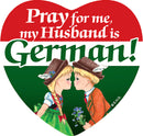 Magnetic Tile: German Husband - ScandinavianGiftOutlet