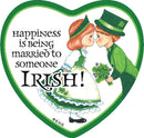 Tile Magnet: Married to Irish - ScandinavianGiftOutlet