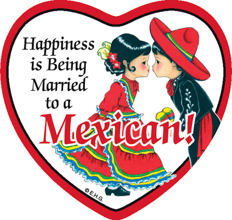 Tile Magnet: Married to Mexican - ScandinavianGiftOutlet