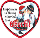 Tile Magnet: Married to Czech - ScandinavianGiftOutlet