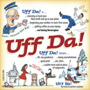 Uff Da Gift Fridge Magnet Tile - ScandinavianGiftOutlet