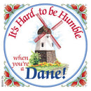 Danish Shop Magnet Tile (Humble Dane) - ScandinavianGiftOutlet