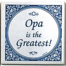 German Gift For Opa: Opa Is Greatest - ScandinavianGiftOutlet