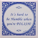 Polish Culture Magnet Tile (Humble Pole) - ScandinavianGiftOutlet