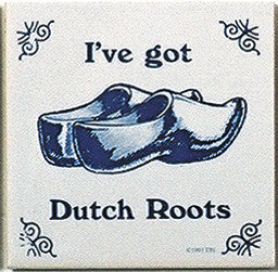 Dutch Culture Magnet Tile (Dutch Roots) - ScandinavianGiftOutlet