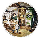 Souvenir Plate Cheesemaker Color - ScandinavianGiftOutlet