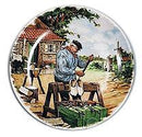 Souvenir Plate Clogmaker Color - ScandinavianGiftOutlet