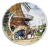 Souvenir Plate Miller Color - ScandinavianGiftOutlet