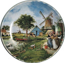 Souvenir Plate Neighborhood Talk Color - ScandinavianGiftOutlet