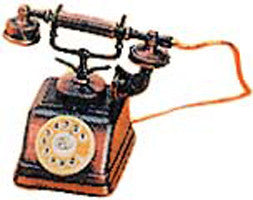 Die Cast Pencil Sharpener: Antique Telephone - ScandinavianGiftOutlet