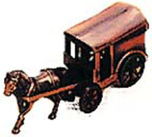 Antique Pencil Sharpener: Buggy w/ Horse - ScandinavianGiftOutlet