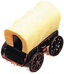 Antique Pencil Sharpener: Covered Wagon - ScandinavianGiftOutlet