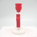 Red Scandinavian Horse Candle Holders For Weddings