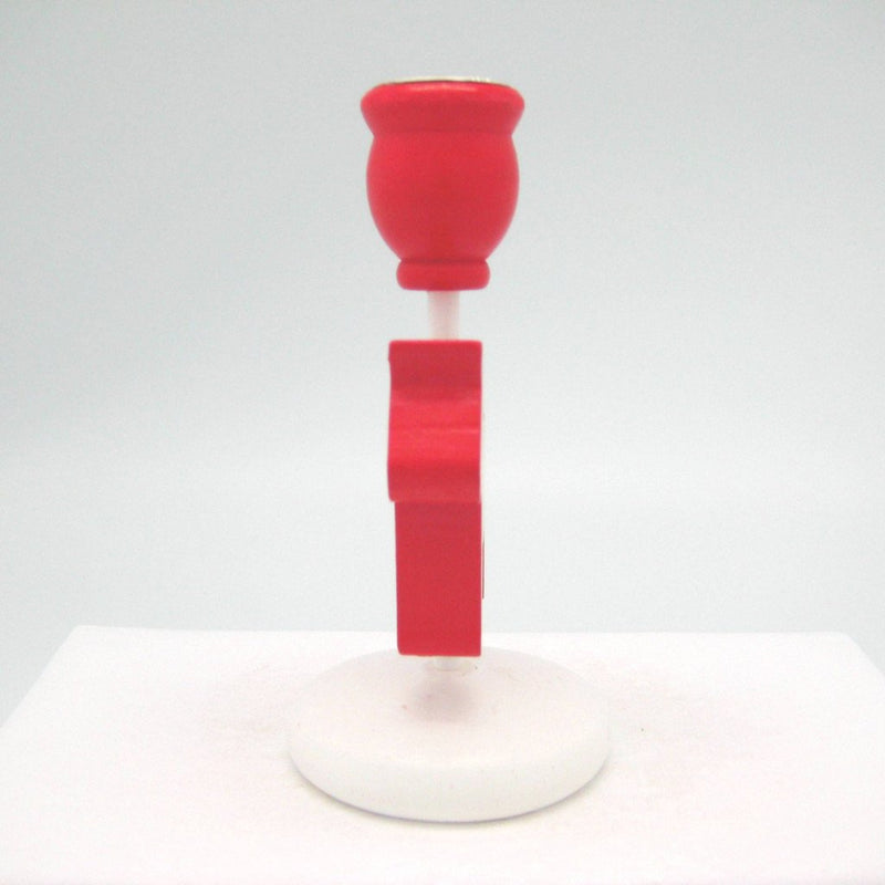 Red Scandinavian Horse Candle Holders For Weddings