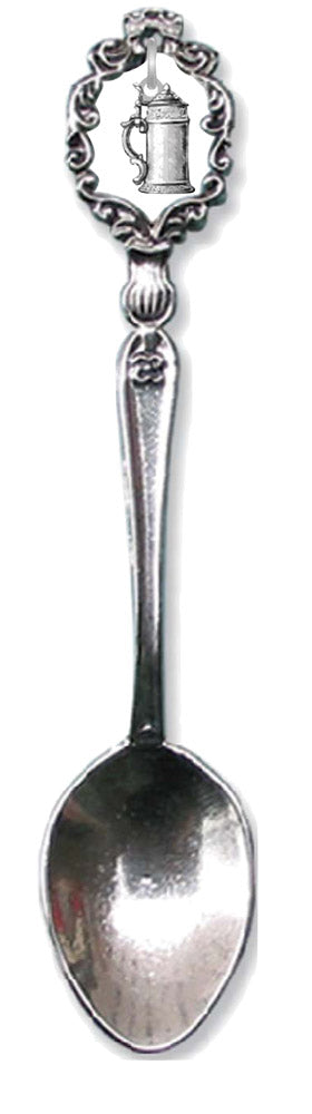 Collectible Silver Plated German Beer Stein Spoons - ScandinavianGiftOutlet