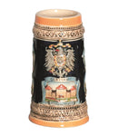 Engraved Beer Stein German Landmarks Ceramic - ScandinavianGiftOutlet