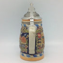 Engraved Beer Stein Munich Scene Metal Lid - ScandinavianGiftOutlet