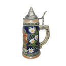 Munchen Oktoberfest Beer Stein with metal lid - ScandinavianGiftOutlet