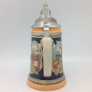 Engraved Beer Stein Alpine Pub Metal Lid - ScandinavianGiftOutlet