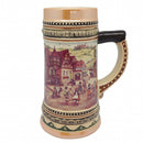 German Beer Stein Village Dancers - ScandinavianGiftOutlet