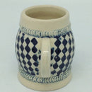 German Beer Stein Bayern Cobalt Blue Shot - ScandinavianGiftOutlet