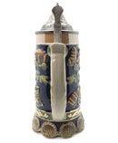 German Beer Purity Law "Reinheitsgebot" .85L Lidded Beer Stein - ScandinavianGiftOutlet