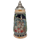 Ceramic Beer Stein Ludwig Theme w/Lid - ScandinavianGiftOutlet