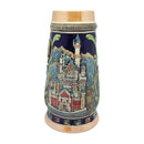 Ceramic Beer Stein Ludwig Theme no/Lid - ScandinavianGiftOutlet