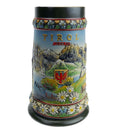 Tyrol Austrian Alps Beer Stein no Lid - ScandinavianGiftOutlet