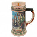 Ceramic Beer Stein German Village Scene - ScandinavianGiftOutlet