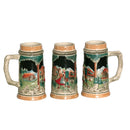 German Beer Stein Clock & Waterwheel no/Lid - ScandinavianGiftOutlet