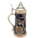 Ceramic Beer Stein Ferris Wheel w/Lid - ScandinavianGiftOutlet