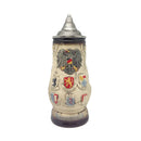 Engraved Beer Stein Edelweiss (Lid) - ScandinavianGiftOutlet