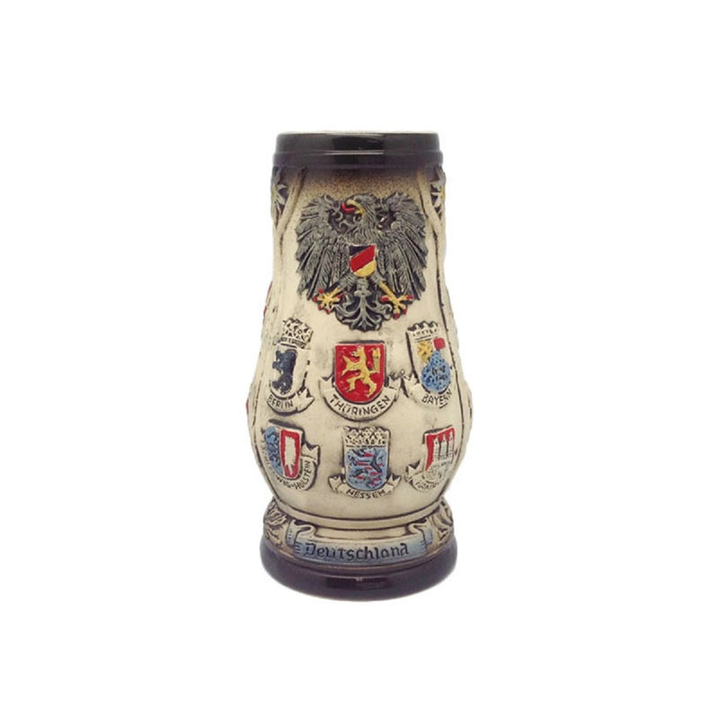 Engraved Beer Stein Edelweiss (no Lid) - ScandinavianGiftOutlet