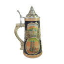 German Banner Collectible Beer Stein with Metal Lid - ScandinavianGiftOutlet