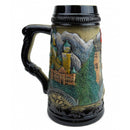 Mountain Village Beer Stein without Lid - ScandinavianGiftOutlet