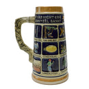 German Schnitzelbank Song .9L Engraved Ceramic Beer Stein - ScandinavianGiftOutlet